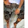Summer Men's Lightweight Breathable 3D Printed Beach Shorts Summer Casual Swimwear for Outdoor Activities