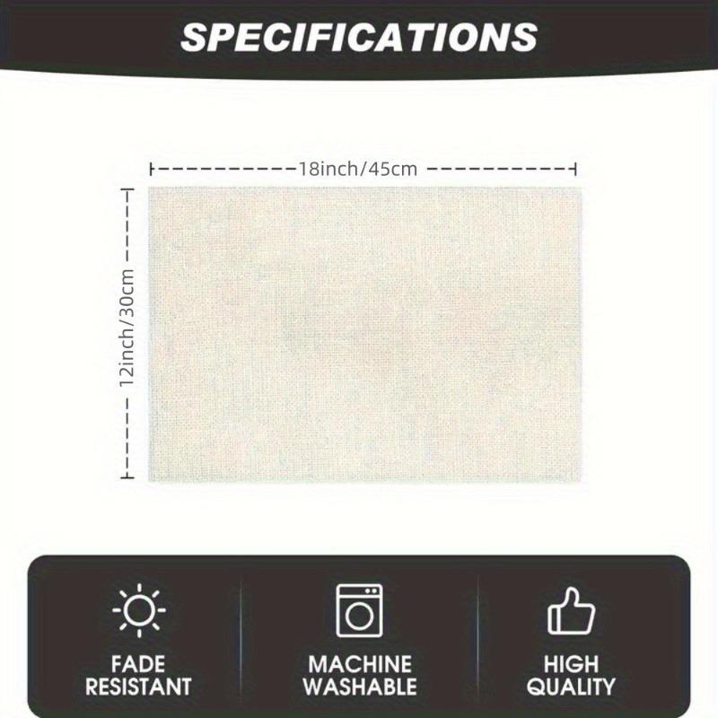 2/4/6 buc. Măsuțe de Crăciun - Rectangulare, Decorațiune de Crăciun, Potrivite pentru mese și petreceri de sărbători, Măsuță pentru masă