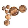 Walnut Wood Round Serving Tray