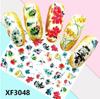 Hot Ultra-thin Gel Nail Stickers with Various Styles of Flower Animal Lip Water Cover Manicure Nail Decoration