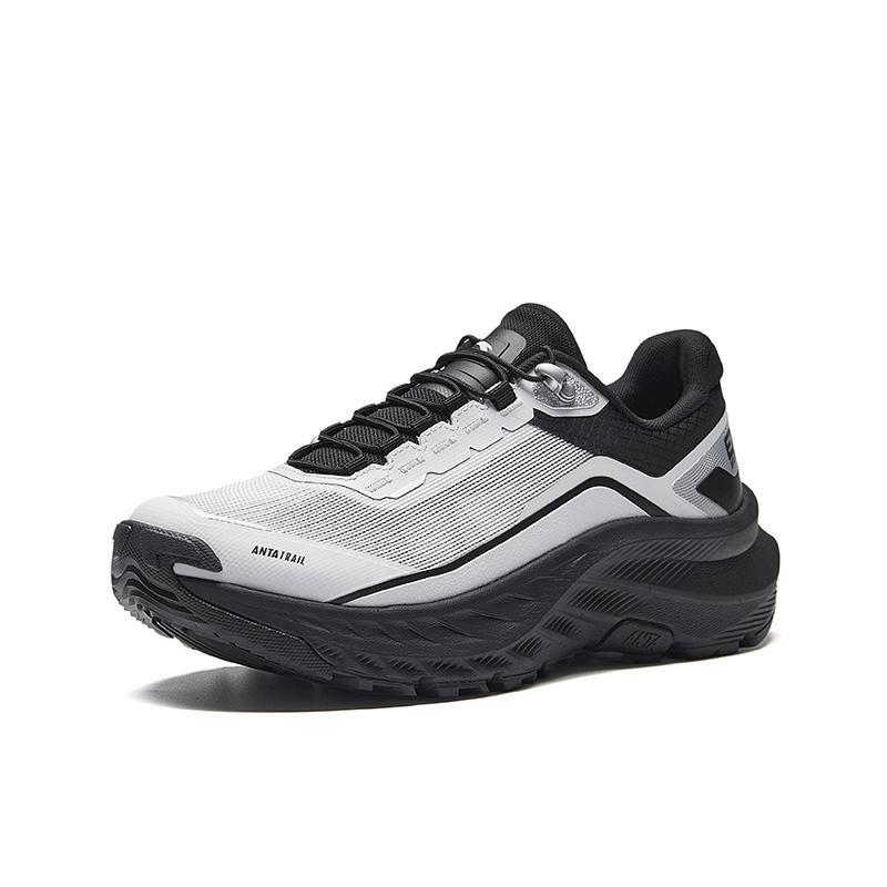 Anta Explore 1 New Surface 2026 Thick Sole Trail Shoes Outdoor Functional Shoes Kids Shoes Gray Black 922626685-6