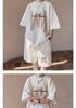 Teen Boys' Casual Summer T-Shirt & Shorts Set, Loose Fit Sportswear for a Stylish Look