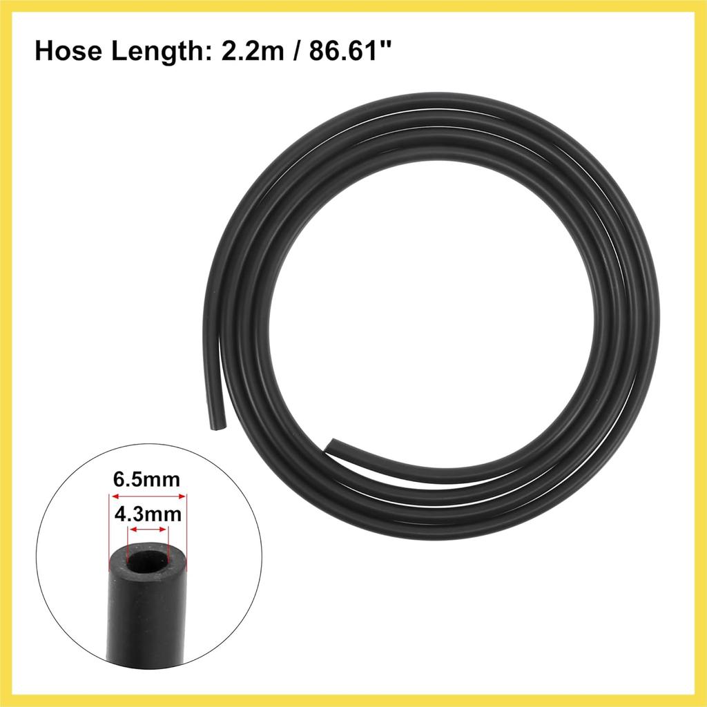 Front Windshield Washer Nozzles Kit for Ford Focus 2.2 Meters Windshield Washer Hose with 3pcs Connectors Replaces 8S4Z17603AA Benefit