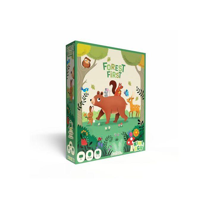 Jeu de société - Blackrock Games - Forest First - Course en forêt - Dès 3 ans - 2 à 4 joueurs