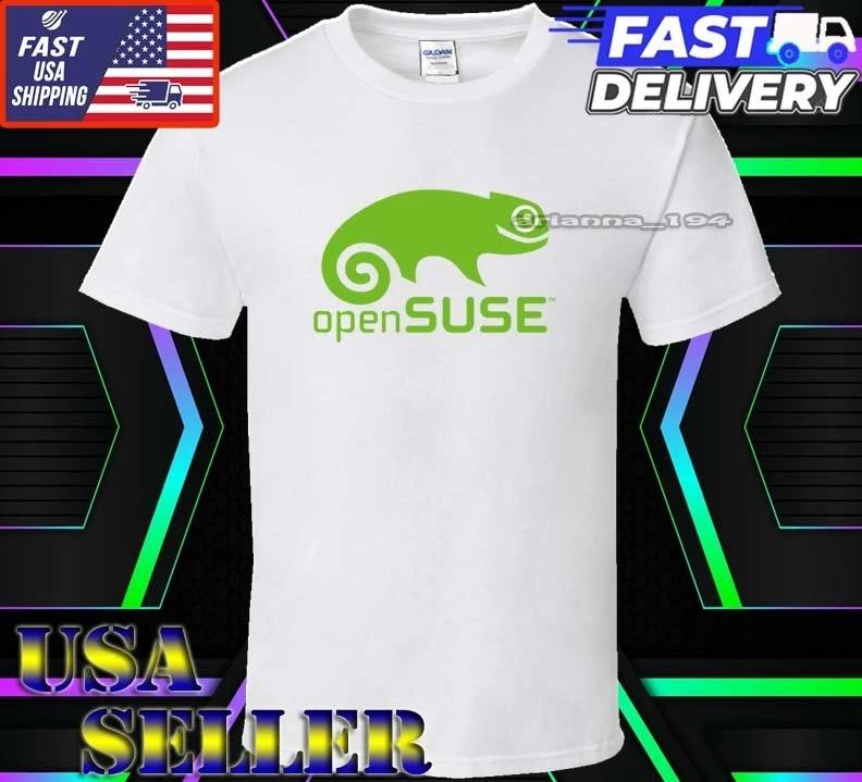 New Shirt Open Suse Logo T-Shirt Funny American Usa Unisex Size S-5XL 2XL