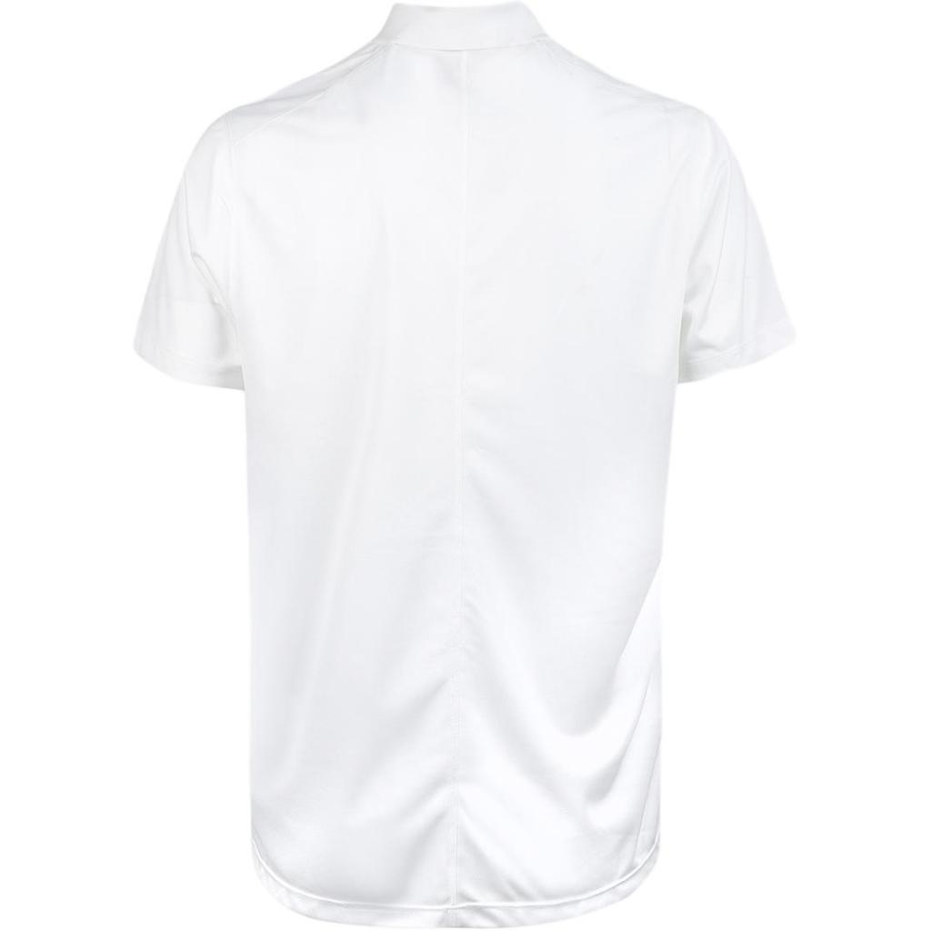 Nike Dri-FIT Victory Solid Logo Short Sleeve Polo Shirt Men Tops White DH0824-100