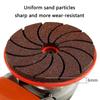 Carborundum Polishing Pad Round Carborundum Buffing Disc Wet Dry Granite Sanding Pad 50/100/200# For 100 Type Angle Grinder
