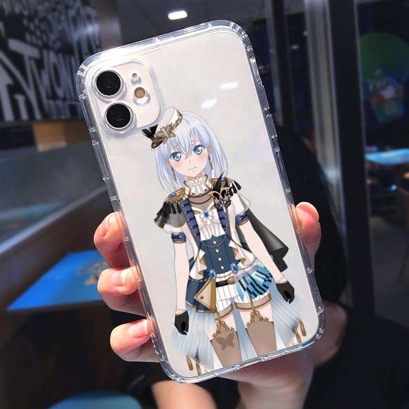 

Чехол для телефона Yashio Rui BanG Dream для iPhone 13 12 11 8 7 plus mini x xs xr pro max, прозрачный мягкий iphone 11 pro
