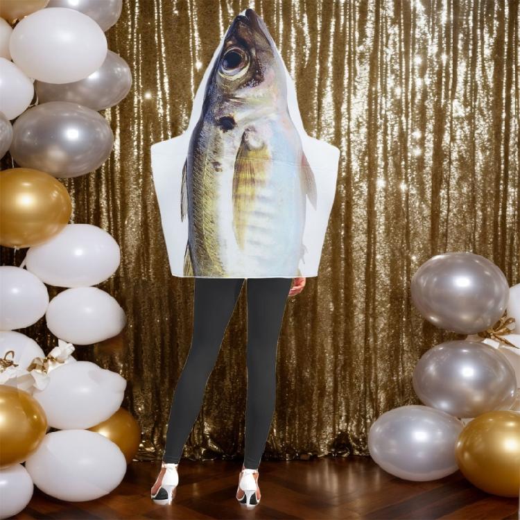 Fish Costume Halloween Party Suit Funny Costume Accessories For Gatherings Holidays Balls