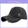 Casual Slouchy Sun Hat Adjustable Retro Denim Baseball Cap