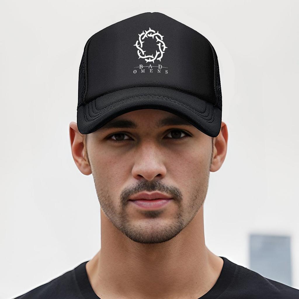 Mens Womens Bad Omens Band Logo Teesshirts Gifts For Movie Fans Baseball Cap summer hat Caps Women Men's