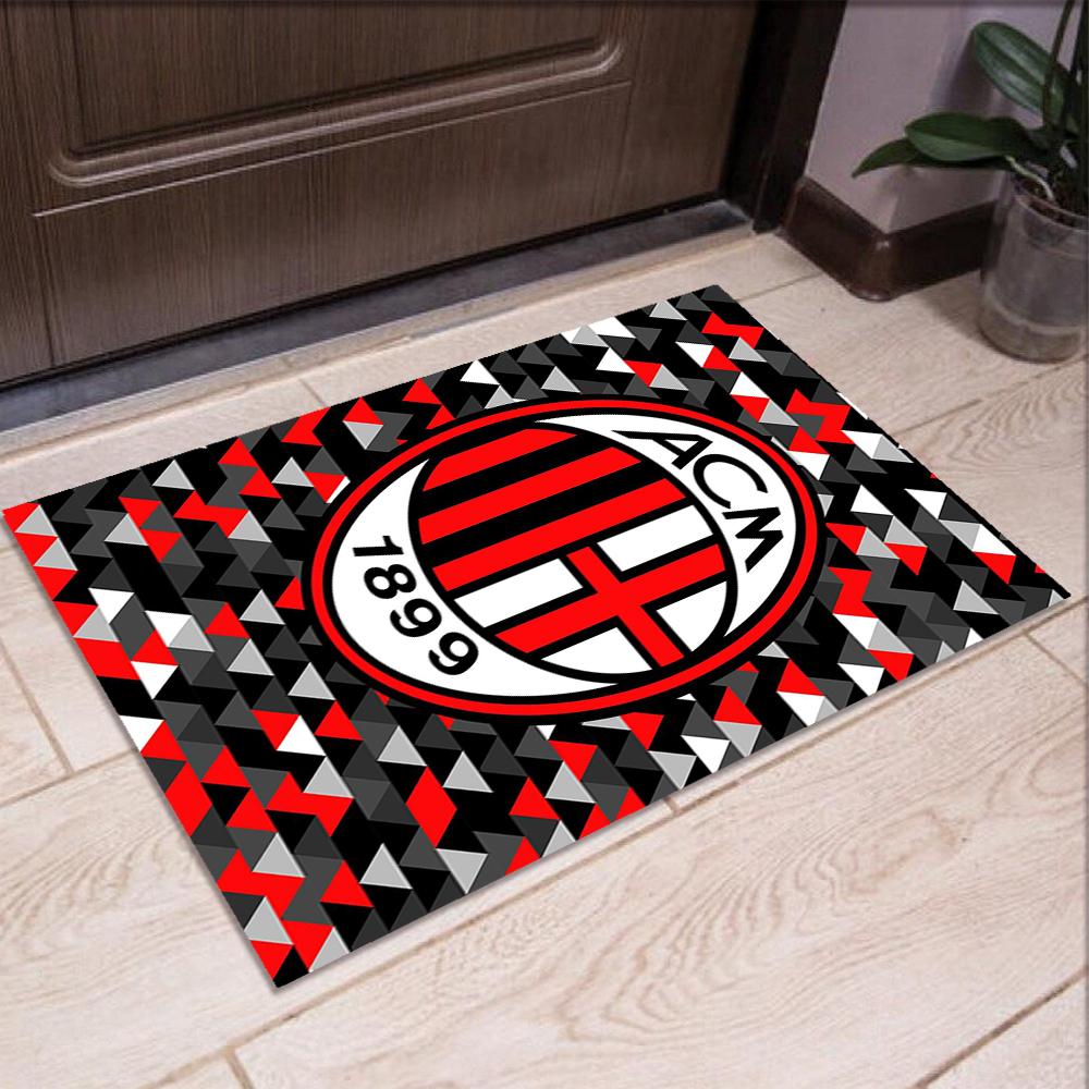 AC Milan Printed Carpet,Rug,for Office Chair Living Room Bedroom Kitchen Room Decor Gifts.