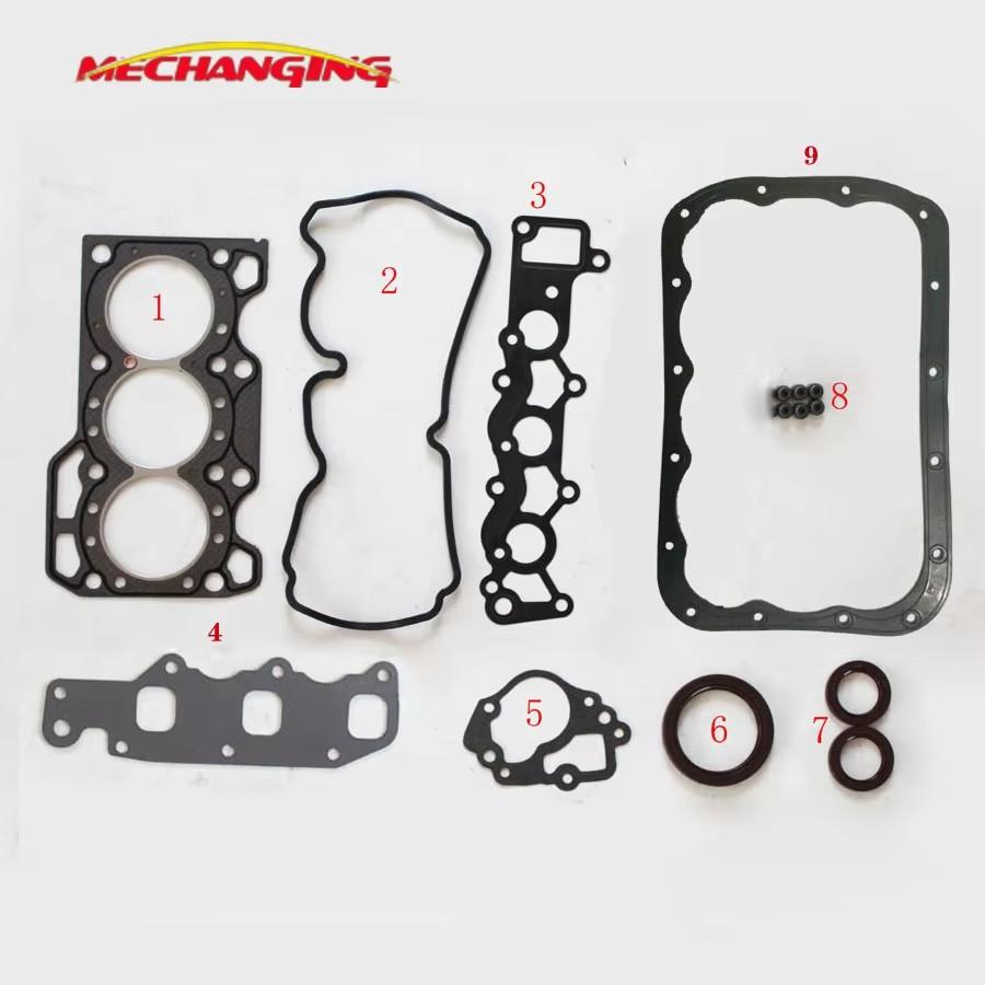 FOR DAEWOO MATIZ CHEVROLET MATIZ SPARK 0.8 F8CV Engine Rebuilding Kits Engine Parts Engine Gasket 93740053