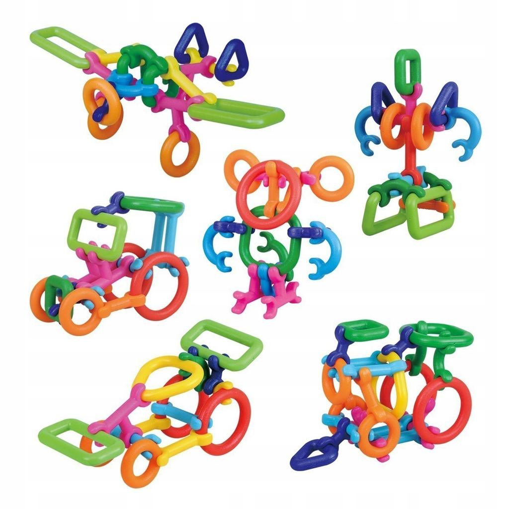 [PACZA] Construction blocks for children 106 pieces Z3375