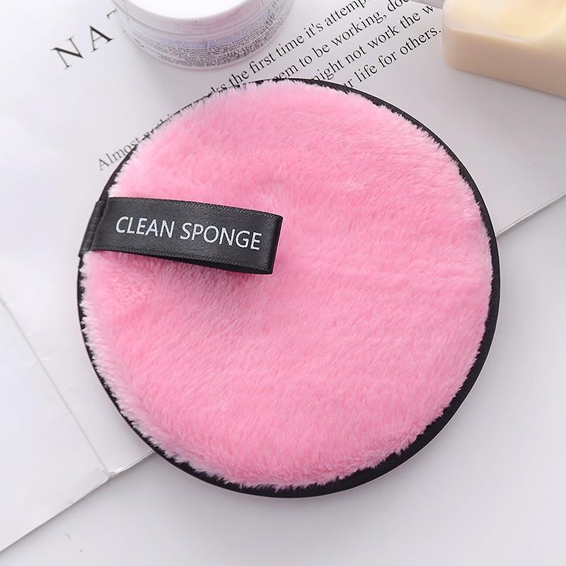 Ekologický opakovaně použitelný odličovací a mycí puff na obličej – Čisticí kosmetický tampon