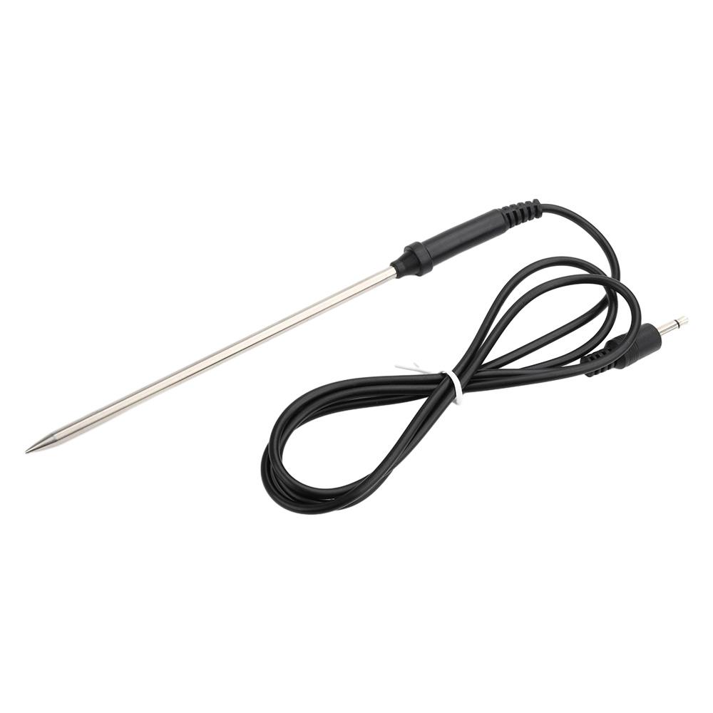 Replacement Thermopro Probe Waterproof Thermometer Hybrid Probe Remote Digital Cooking Food Meat Stainless Steel Probe чёрный