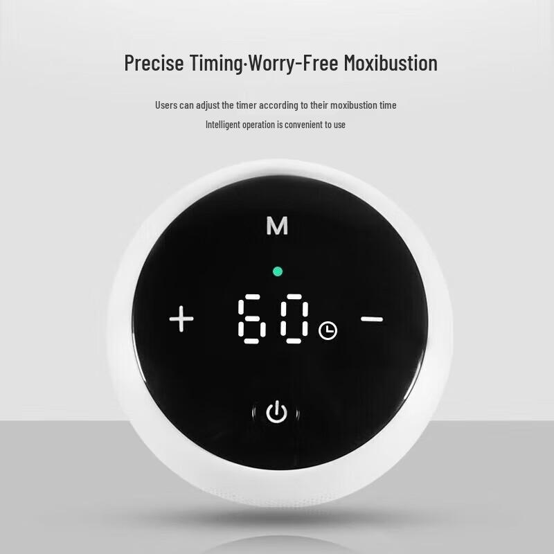 Binduokang Smart Portable Smokeless Electric Moxibustion Device CN Plug (adapter Included)