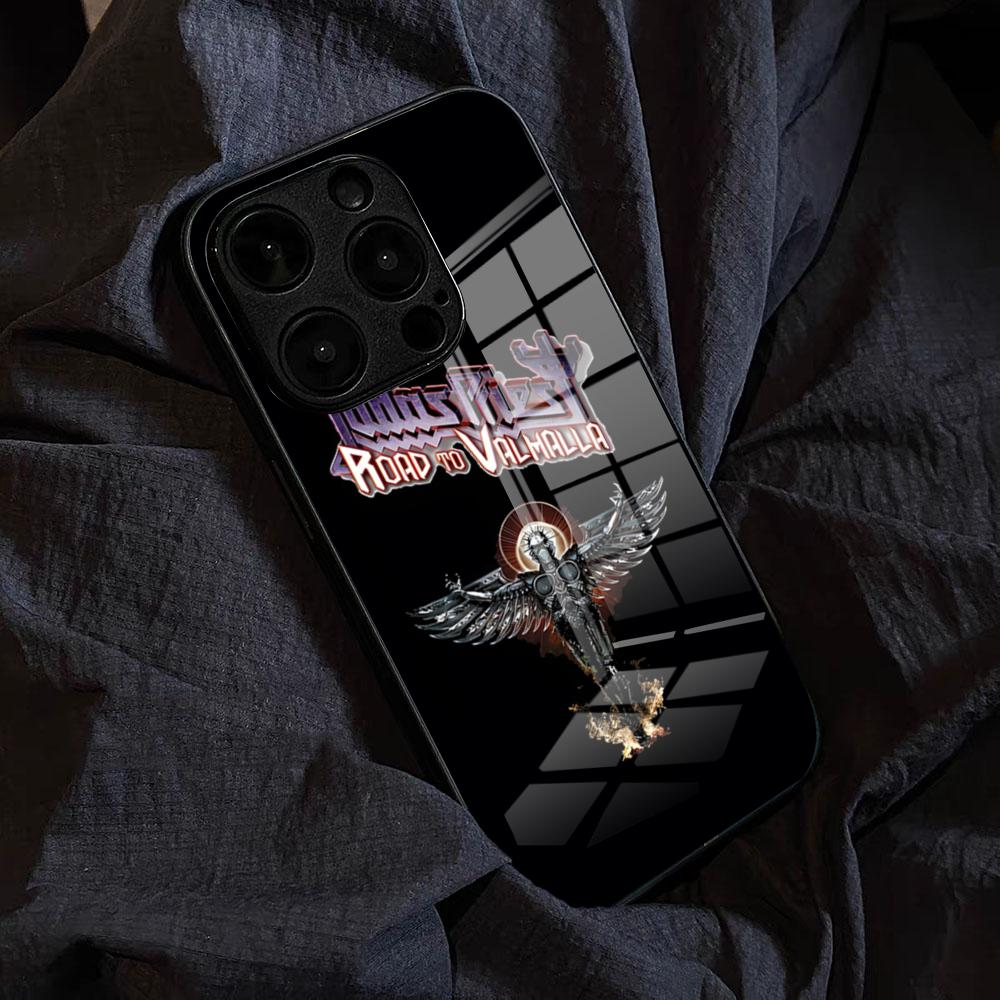Band J-Judas Priest-Music Phone Case For IPhone 17 Pro Max 15 Pro 16 14 Plus 12 13 Mini 11 Pro Shockproof Glass Cover