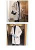 Herren Koreanischer Stil Dicke Woll-Trenchcoat - Trendy, Warm, Mittellang, Lockerer Schnitt