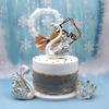 Baking Decoration Table Decorative Anniversary Ornament Cake Topper Swan Figurine Miniatures