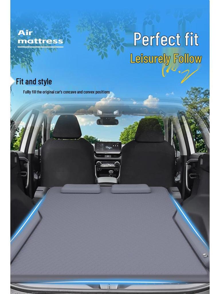 Inflatable Mattress for Toyota RAV4 Trunk & Rear Seat