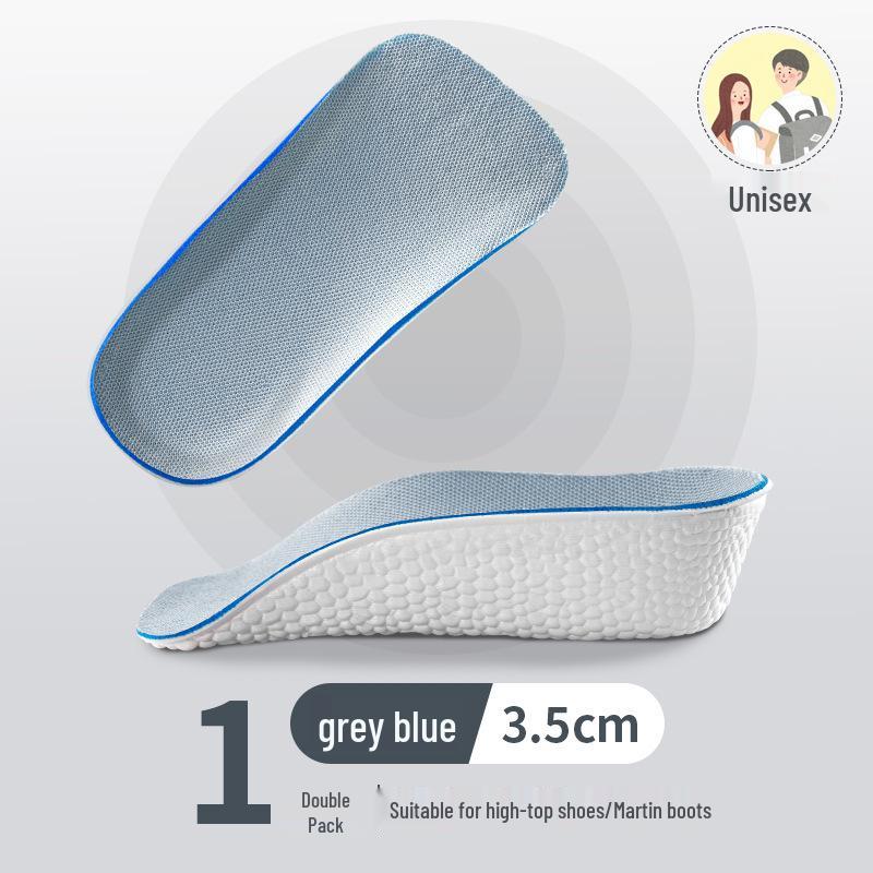 Unisex Arch Support Heightening Insoles: Soft, Breathable, Shock-Absorbing Pads for All-Day Comfort