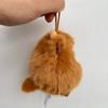 Cute Scottish Highland Cow Plush Acssories Kawaii Stuffed Animal Keychain Car Ornaments Super Soft Plushie Pendant X-mas Gift