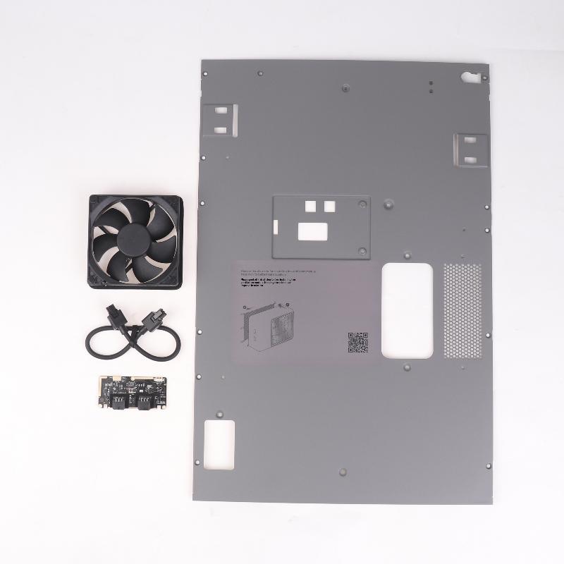 For P2S External Exhaust Fan Kit 3D Printer Upgrade Accessories P2S Chamber Exhaust Fan Spare Parts Purify Exhaust