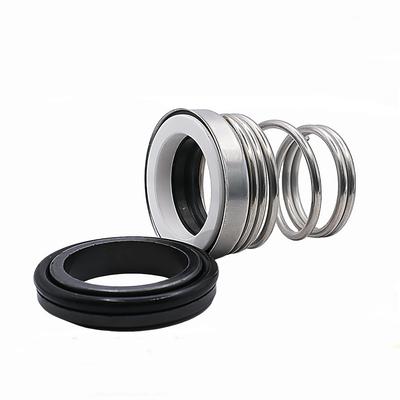 1 Stück Serie 155, Mechanische Wellendichtung für Wasserpumpe, CE-G-NBR, SiC-SiC-FKM, 10/11/12/13/14/15/16/17/18/19-40mm, Mit Einfachfeder