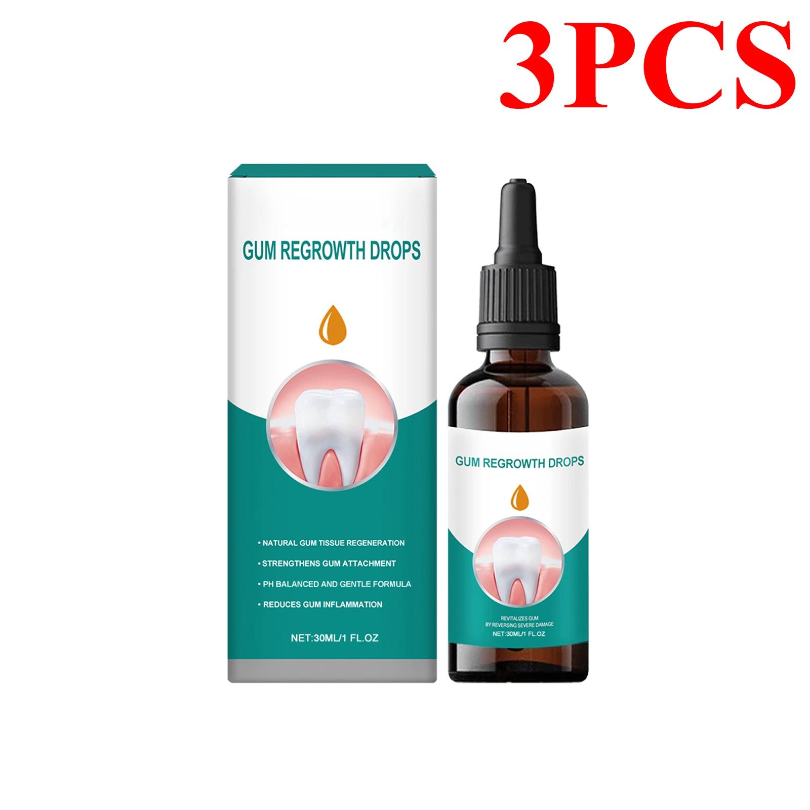 

Капли для восстановления десен Быстрое лечение полостей Кариес Отбеливание зубов Удаление желтого налета Пятна Устранение кариеса Десен Зубная паста 3PCS