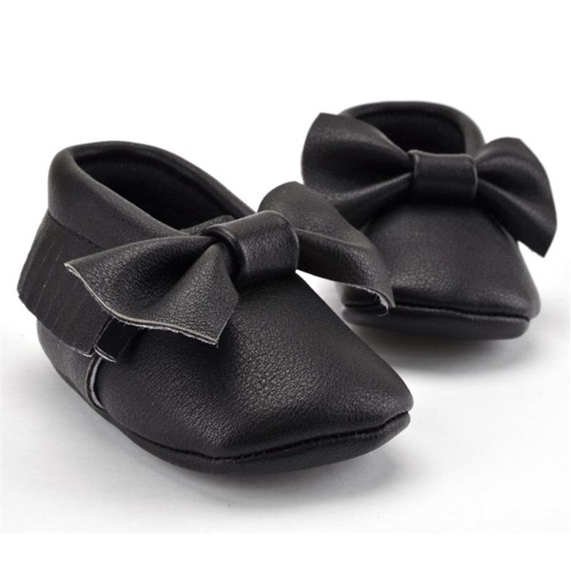 Baby Girls Shoes First Walkers Newborn PU Leather Baby Moccasins Soft Boy Girl Fringe Soft Soled Non-slip Footwear Shoes
