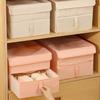 Double Layer Sock Lingerie Organizer Drawer Type Closet Divider Container  Seasonal Storage