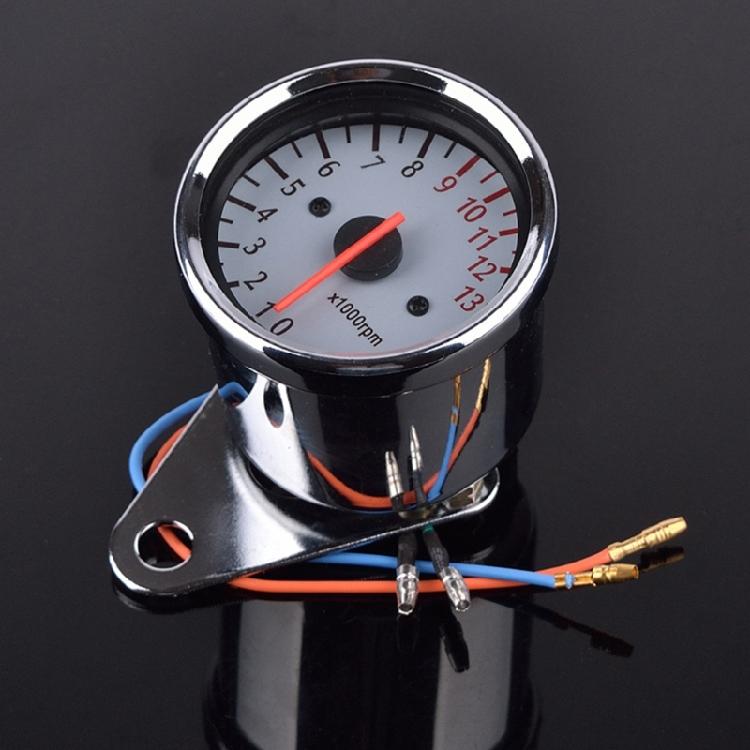 Universal 12V Motorcycle Modified Odometer Speedometer Tachometer Gauge Meter