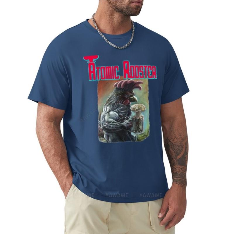 mens tshirts cotton teeshirt ATOMIC ROOSTER TShirt blank t shirts anime plain tshirt mens funny t shirts S