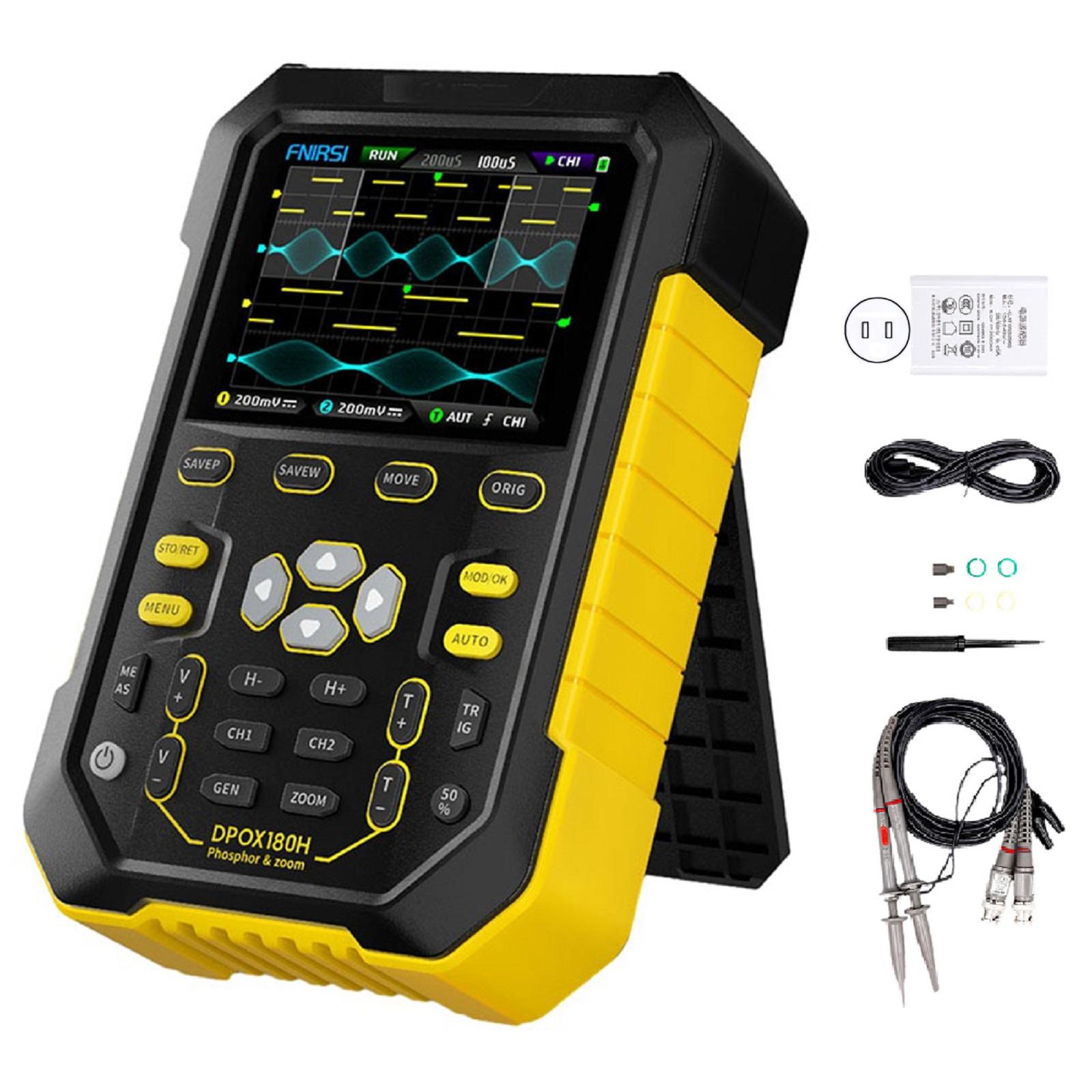

12 видів осцилографів 120Kpts 135mm*90mm*40mm 180MHz B