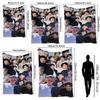 Rm Kim Namjoon Kpop Collage Print Flannel Blanket Soft Warm Throw Blanket For Living Room Bedroom Recliner Home Decor Holiday Gift