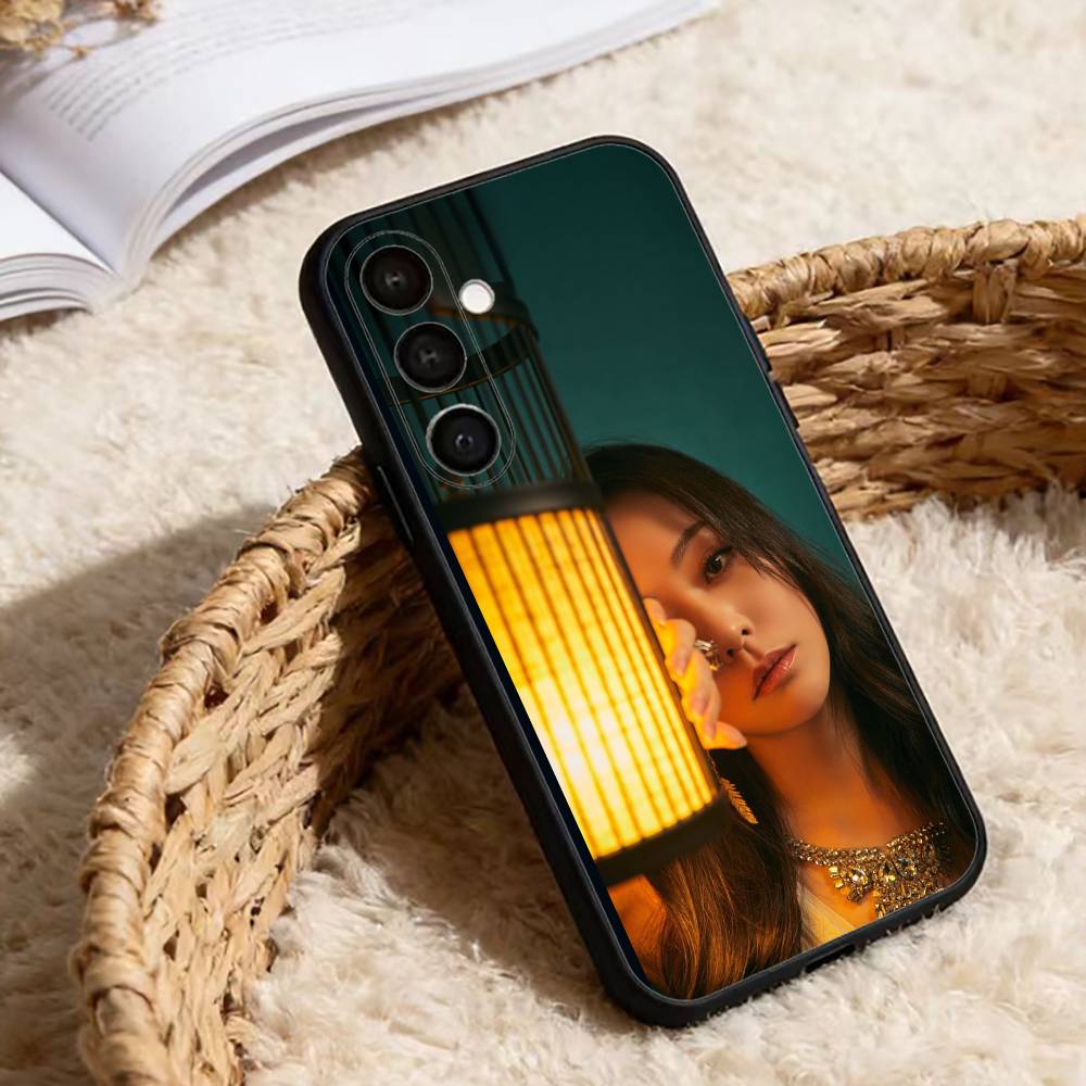Jane Zhang Phone Case For Samsung Galaxy A20,21s,22,31,32,52,53,72,73,80,91 Soft Black Shell