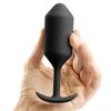 Anal Plug - B-Vibe Snug Plug 3 Black
