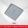 For Tesla Model 3 Highland 2024 Wireless Charging Pad Silicone Mat New Model 3 Center Control Cell Phone Anti-slip Silicone Mat