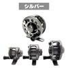 Orurudo Fishing Tackle Puchi Series Taiko Reel puchi-TY40 Silver (for Cast Fishing, Pier Fishing, Sea Fishing for Tanago, Black Porgy, Rockfish,