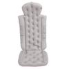 Full Body Bath Pillow Ergonomic Removable Soft Cushioned Bathtub Pillow with Suction Cup for Head Neck Shoulder Support Pink