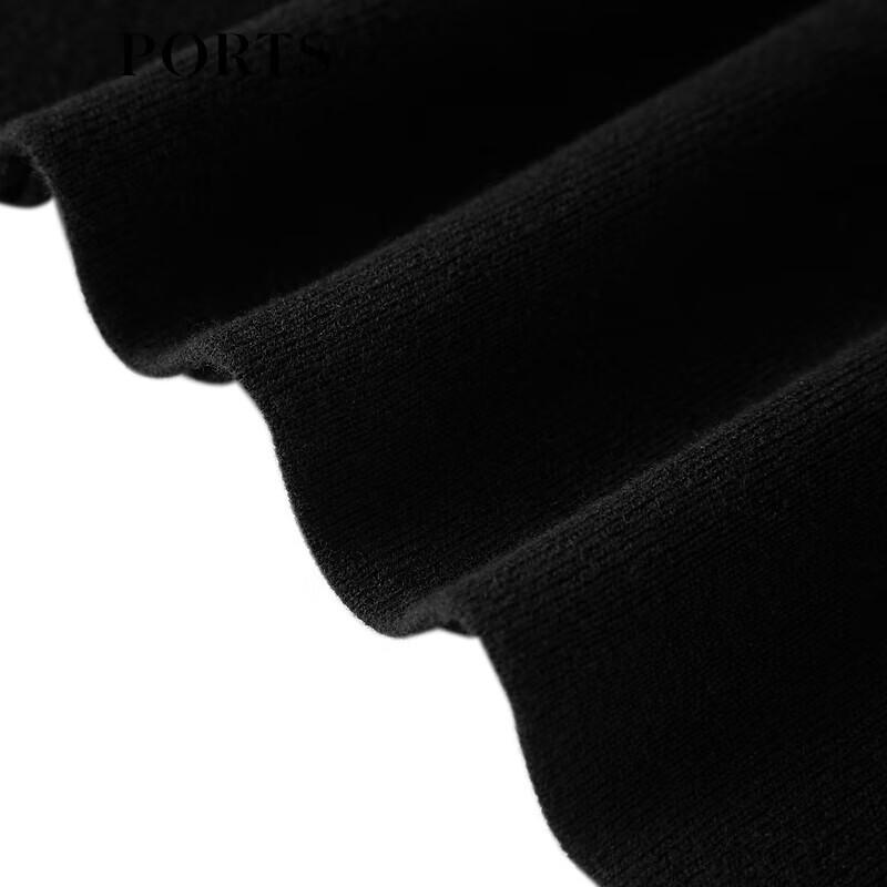 PORTS Women's Wool Cashmere Blend Midi Skirt