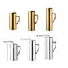 Drink Dispensers Cold Kettles Beverage Container Stainless Steel Pitcher Large Water Kettles with Handle for Gatherings