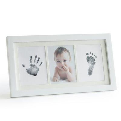 Baby Handprint & Footprint Ink Photo Frame Gift Set