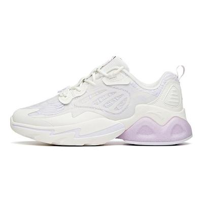 Millennium 2.0 Antideslizantes Resistentes al Desgaste Zapatillas Bajas de Papá Zapatillas de Mujer Blanco Morado 122128896-4