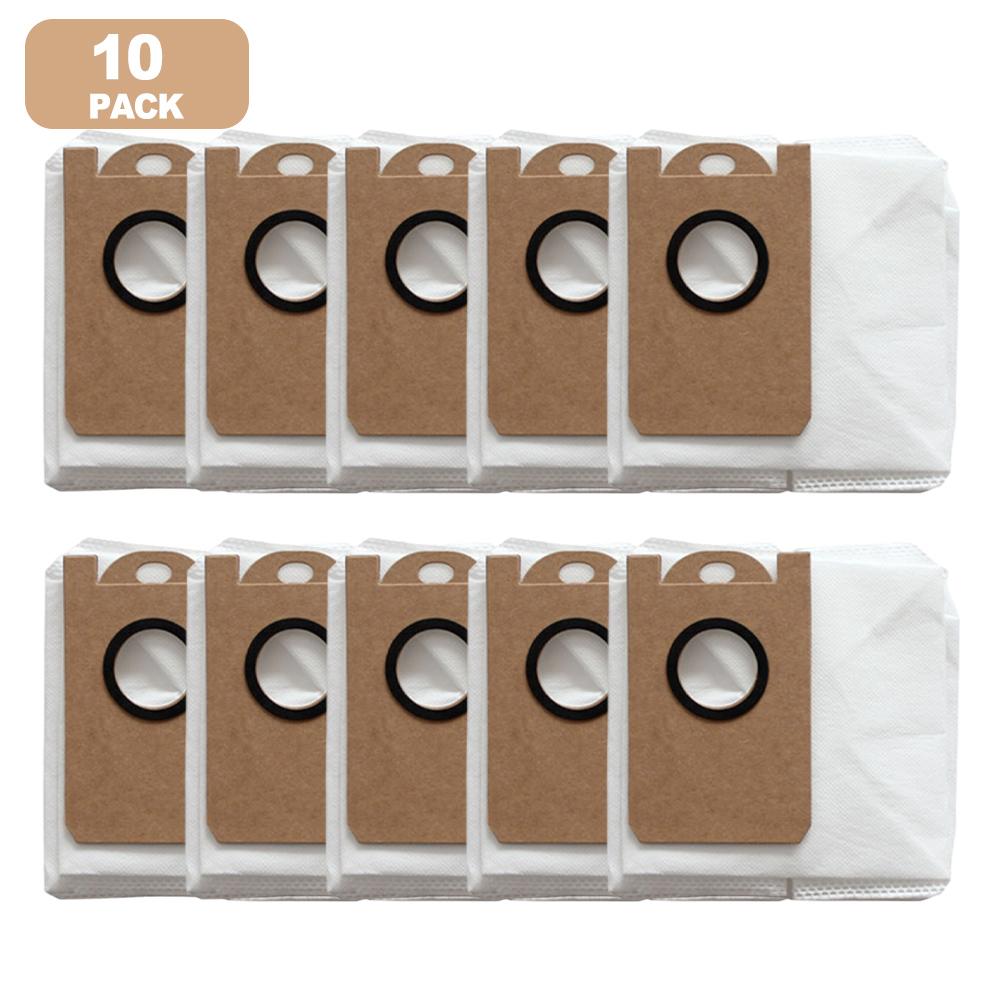 4Pcs/10Pcs Dust Bags For Ultenic For T10 Pro/ For TS1 Vacuum Cleaner Capacity Dust Bags Replacement Parts Non-woven Fabrics