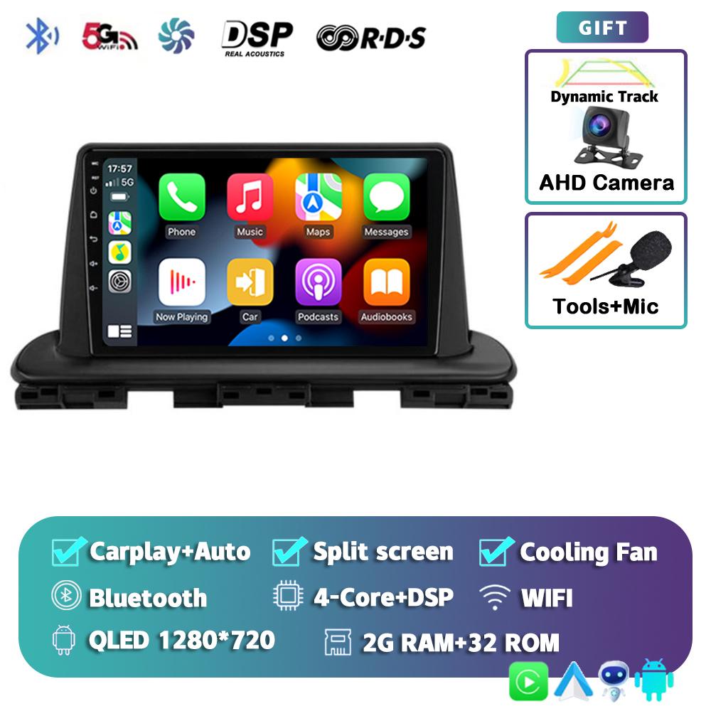 

Android 14 Автомагнитола Carplay Auto для Kia Cerato 4 IV 2018 2019 2020 2021 Мультимедийный видеоплеер GPS-навигация DSP Стерео WIFI