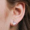 [s925] Ballet Core Pearl Earring .ea.1655