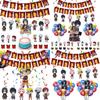 Naruto Ninja Tematyczne Party Supplies Dekoracje Baner Balon Topper na Tort Zestaw Dla Dzieci i Dorosłych