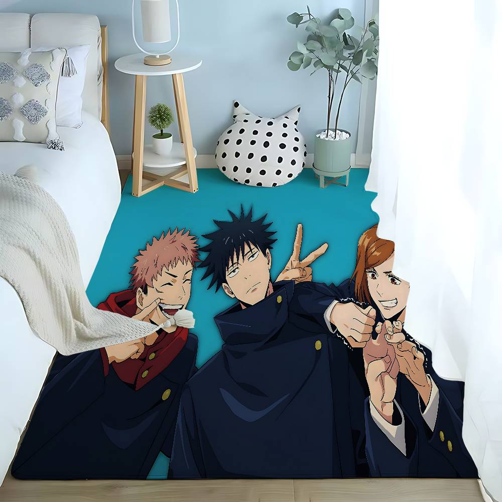 Classic Anime-J-jujutsu-Kaisen-S Cool Carpet Bathroom Anti-slip Mat Door Mat Home Decoration Mat Entrance Mat Scratch-resistant